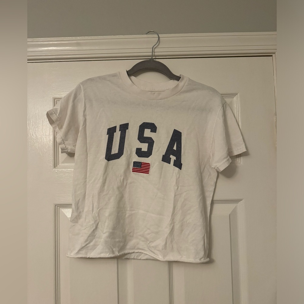 USA crop top